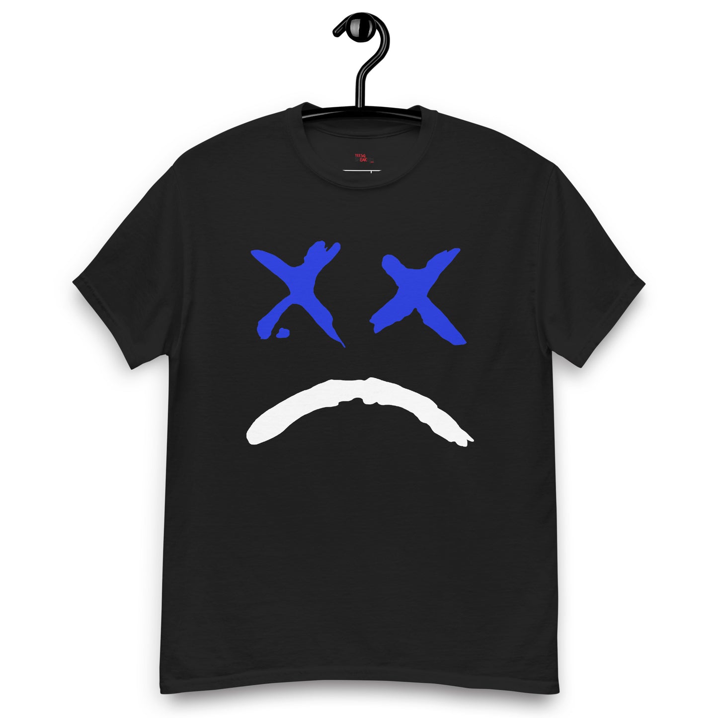 Air Foamposite One 'Royal' sad face black tee