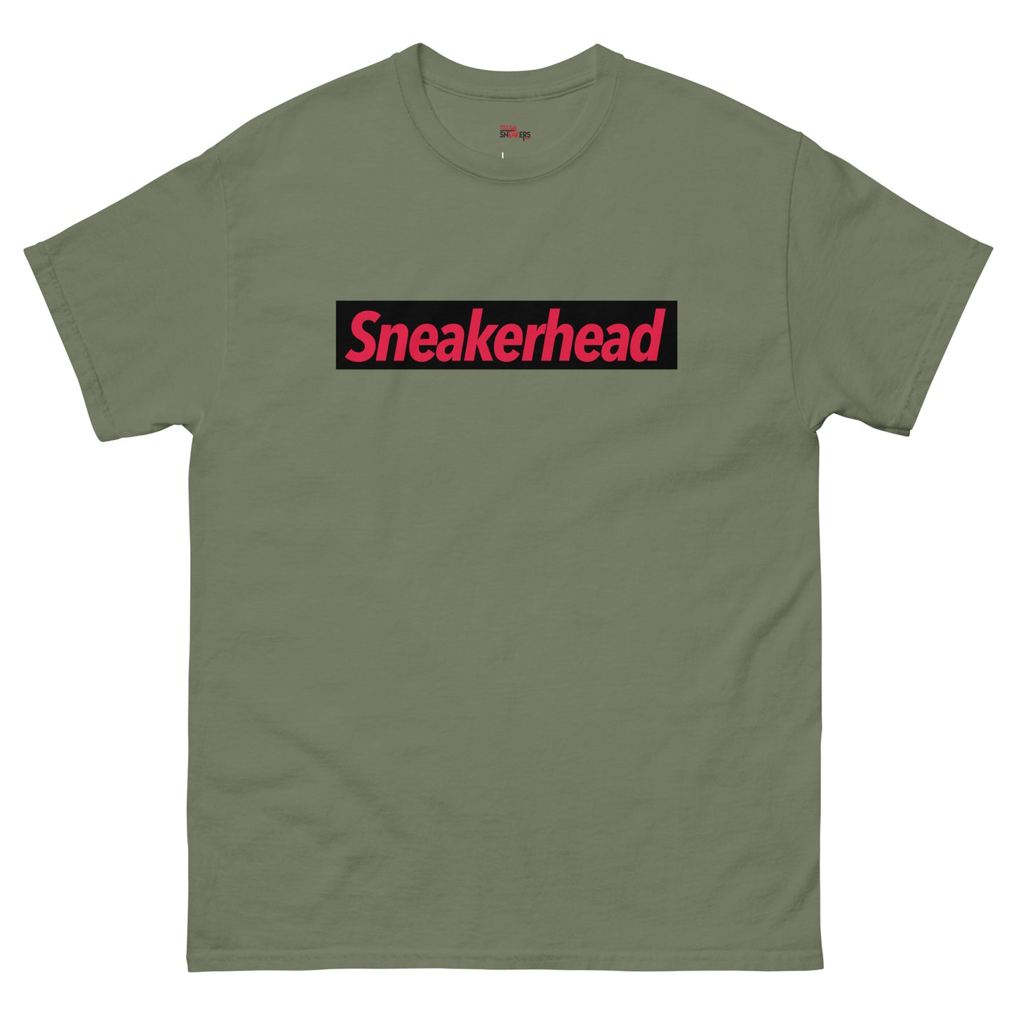 Travis Scott X Air Jordan 1 Low OG Medium Olive sneaker head tee