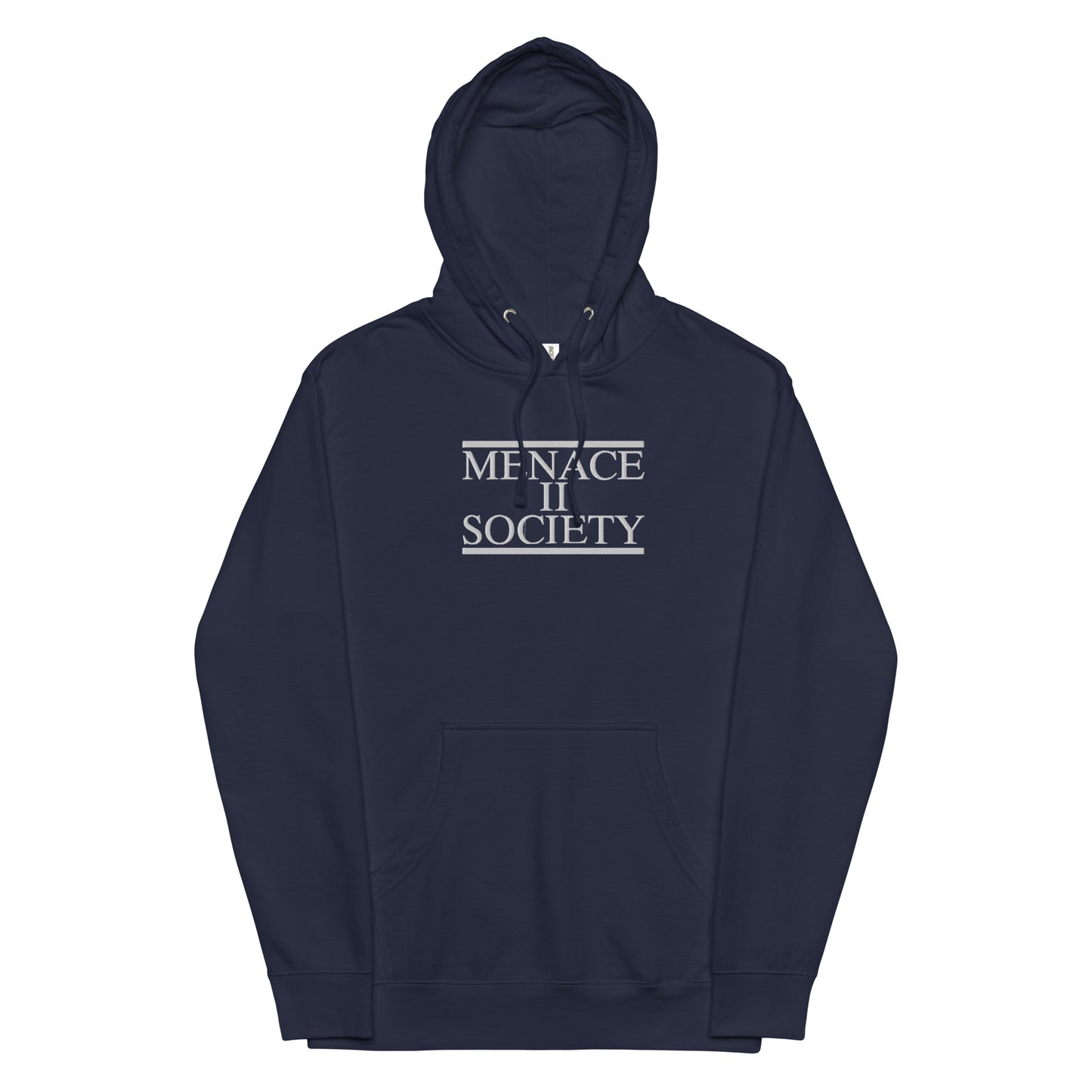 Menace 2 Society Navy midweight hoodie