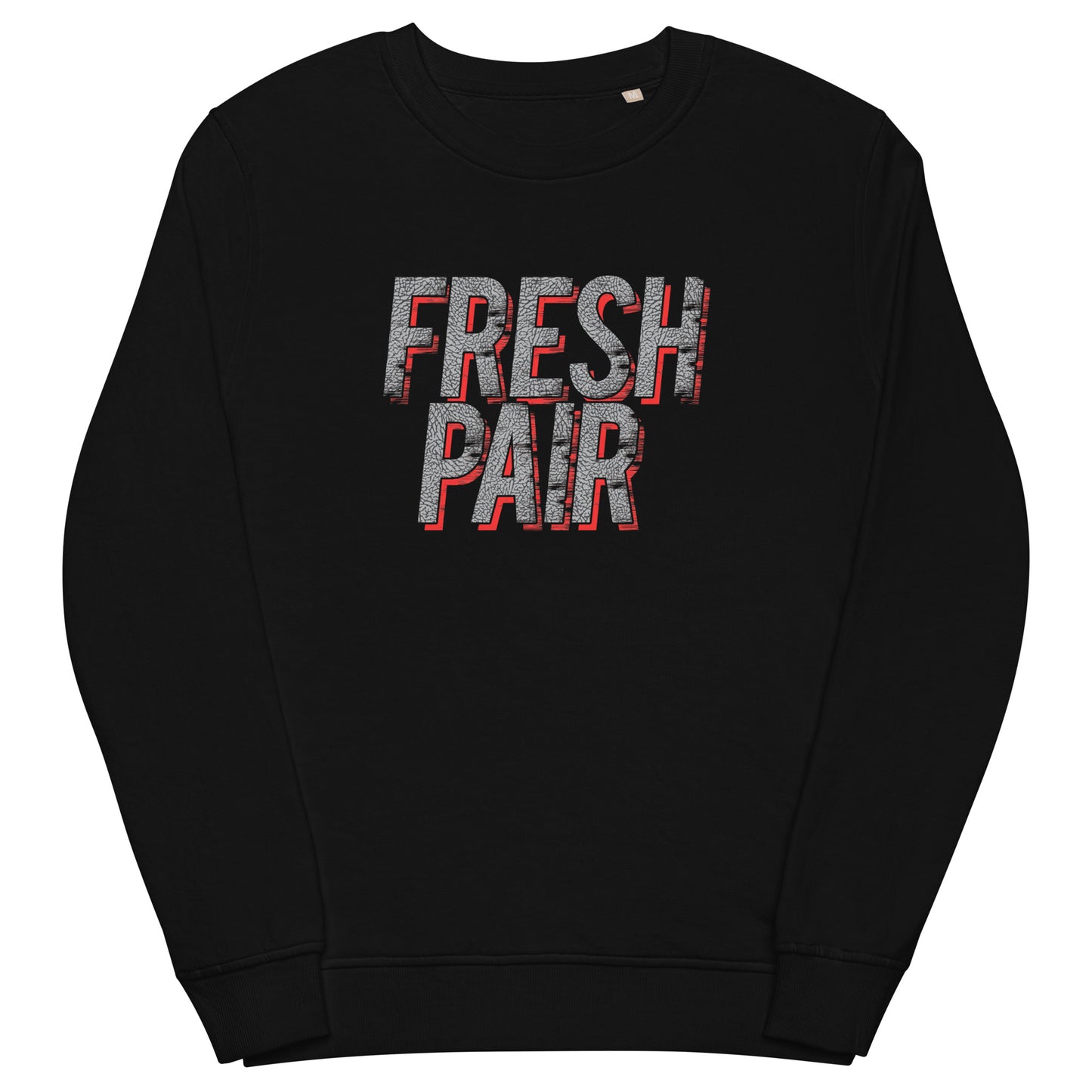 Jordan 3 Cement Grey Fresh Pair Black sweatshirt