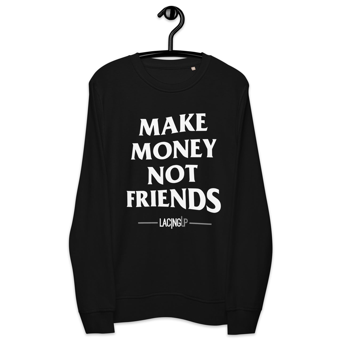 Jordan 4 White Thunder make money black sweatshirt