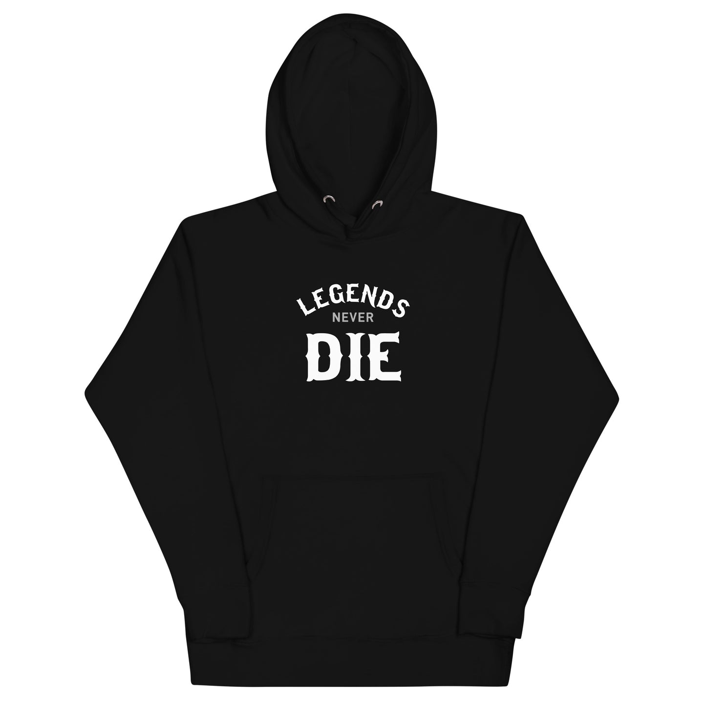 Jordan 4 White Thunder Legends black Hoodie