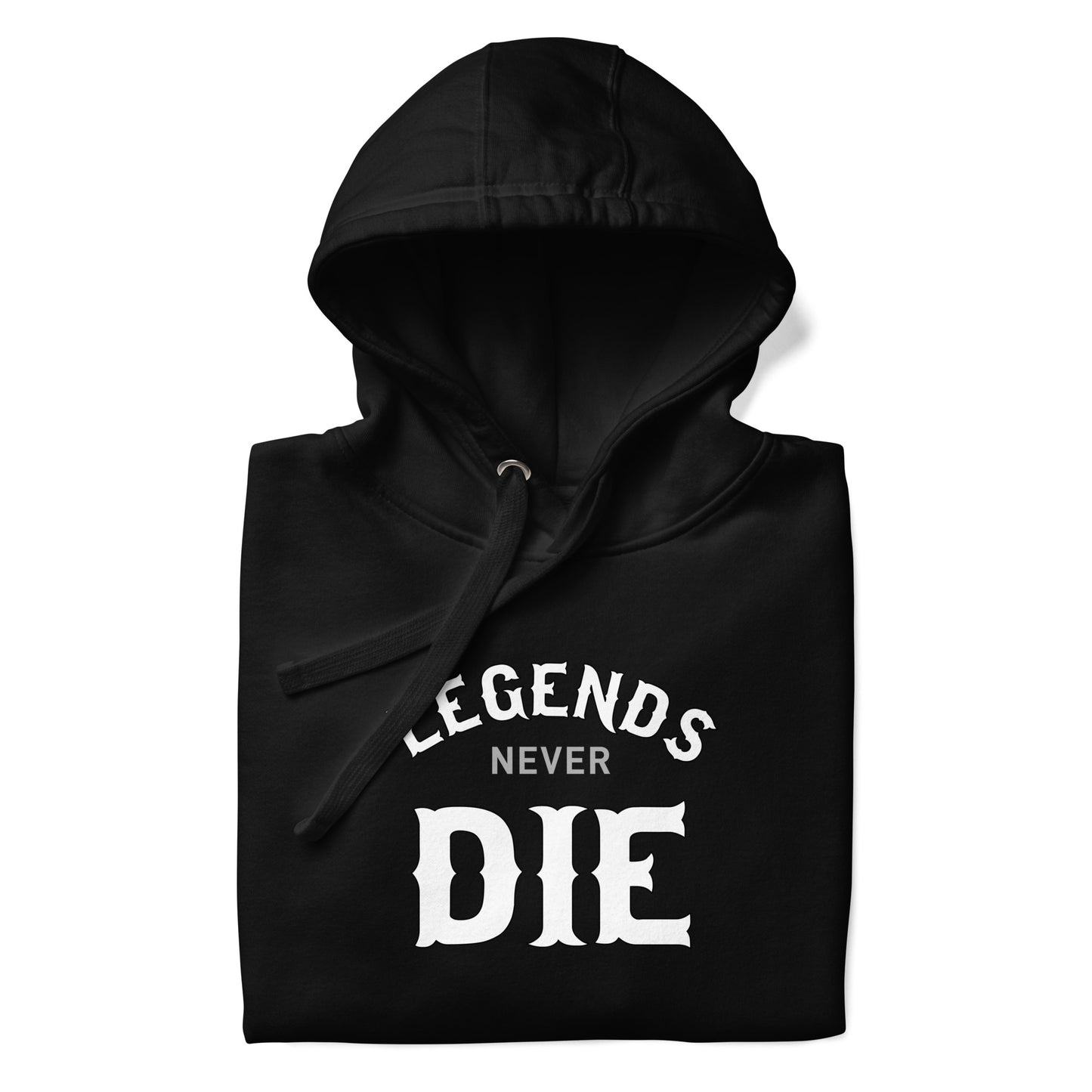 Jordan 4 White Thunder Legends black Hoodie