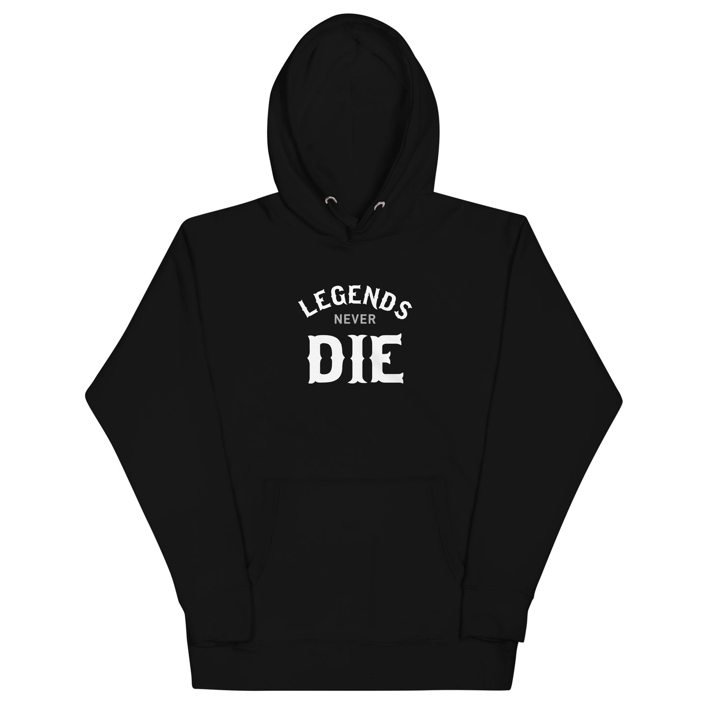 Jordan 4 White Thunder Legends black Hoodie