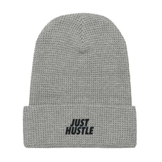 Just Hustle Waffle beanie